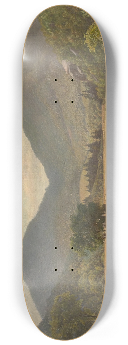 Edward Lamson Henry - Mountain Carriage (Saugerties) 8.25 inch art skate deck