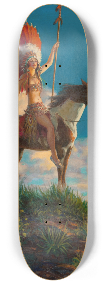 Edward Mason Eggleston - Red Wing 8.25 inch art skate deck