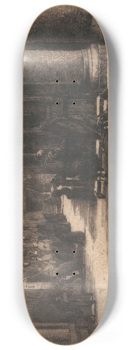 Edward Millington Synge - St. Marks, Venice, No. 1 8.25 inch art skate deck