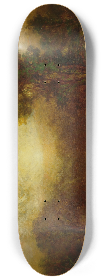 Edward Mitchell Bannister - Sunset 8.25 inch art skate deck