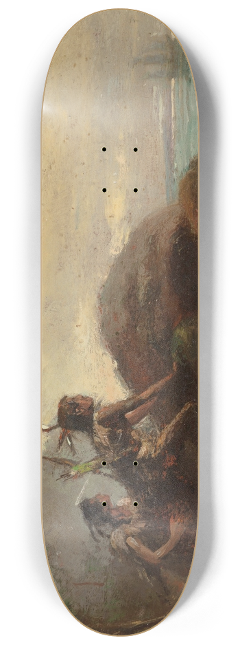 Edward Moran - On the Lookout 8.25 inch art skate deck