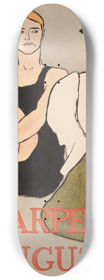 Edward Penfield - Harpers August 8.25 inch art skate deck