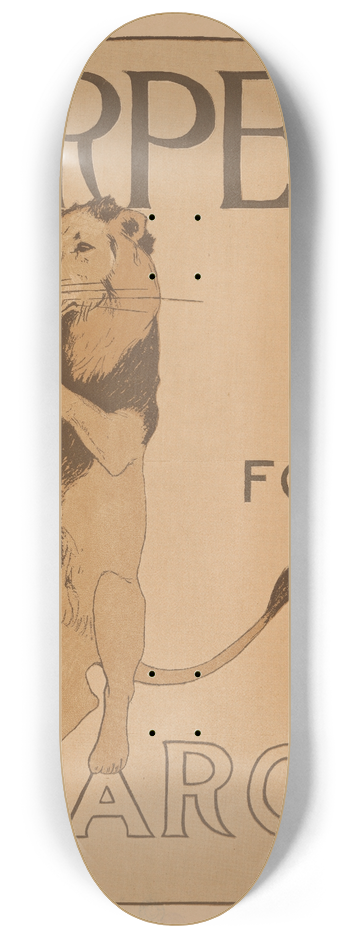 Edward Penfield - Harpers for March 8.25 inch art skate deck