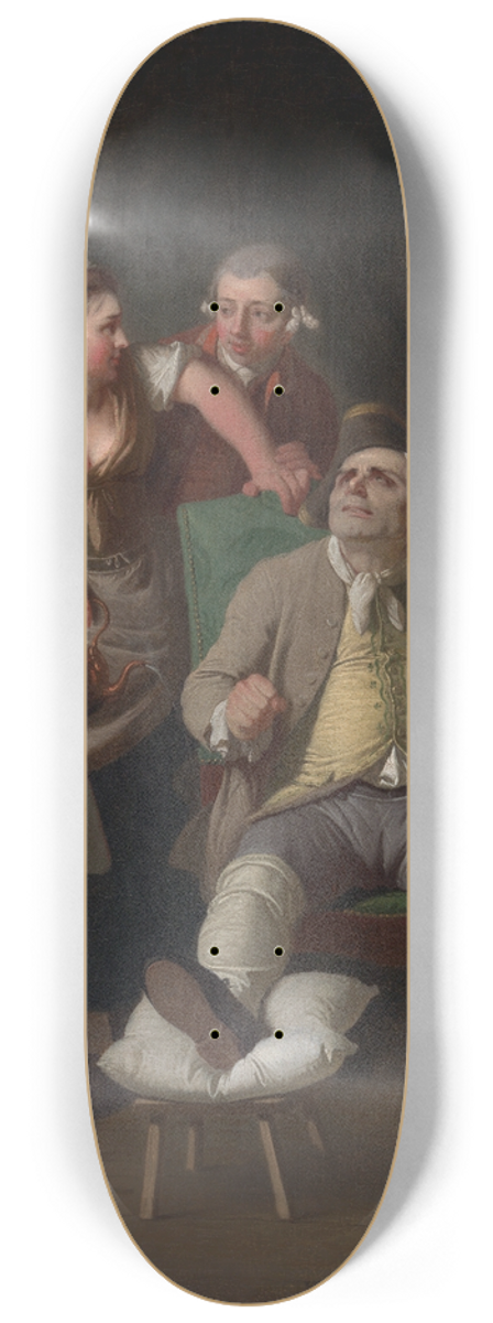 Edward Penny - The Profligate Punished by Neglect 8.25 inch art skate deck