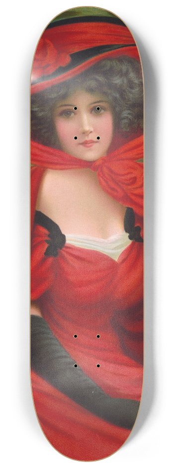 Edward Percy Moran - Sincerity 8.25 inch art skate deck