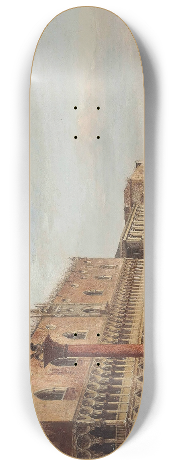 Edward Pritchett - The Doges Palace, Venice 8.25 inch art skate deck