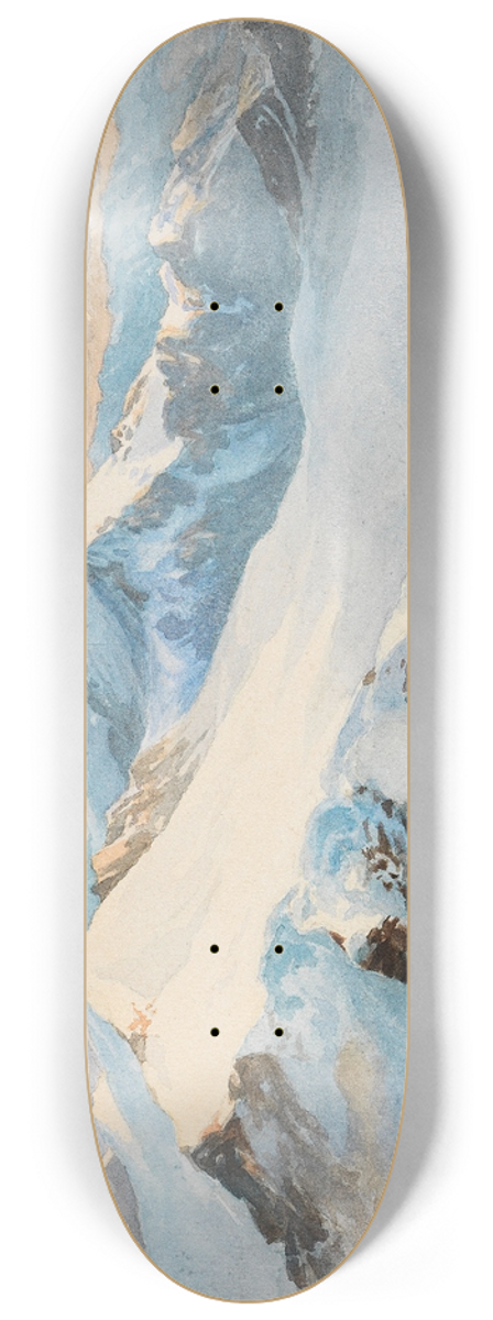 Edward Theodore Compton - Am Adamello 8.25 inch art skate deck