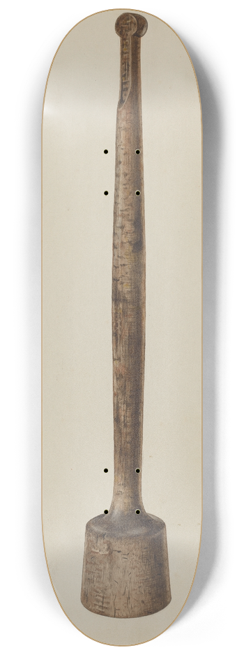 Edward Unger - Sauerkraut Stomper 8.25 inch art skate deck