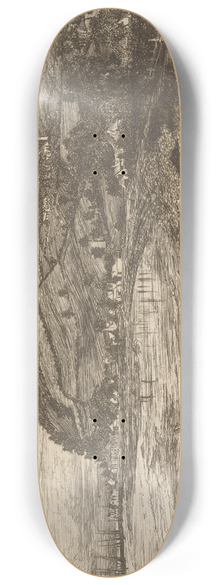 Edwin Edwards - Minehead 8.25 inch art skate deck
