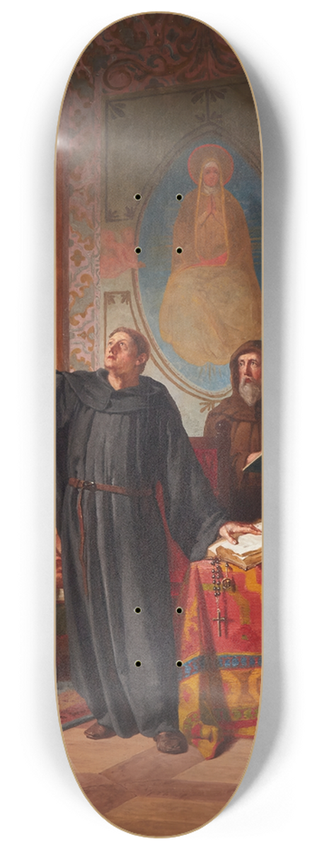 Edwin White - Luthers Vow 8.25 inch art skate deck