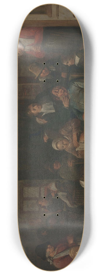 Egbert Van Heemskerck - Chirurgijn en barbier 8.25 inch art skate deck