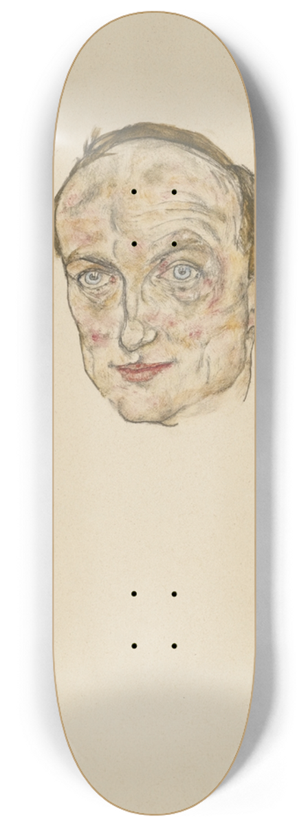 Egon Schiele - Dr. Othmar Fritsch 8.25 inch art skate deck
