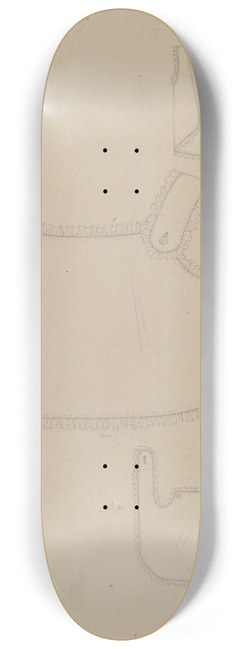 Eleanor Gausser - Babys Bib 8.25 inch art skate deck