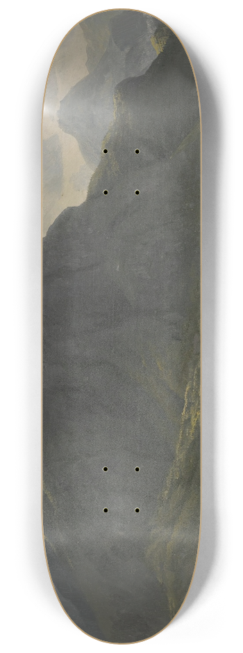 Albert Bierstadt - Untitled (Alaska) 8.25 inch art skate deck