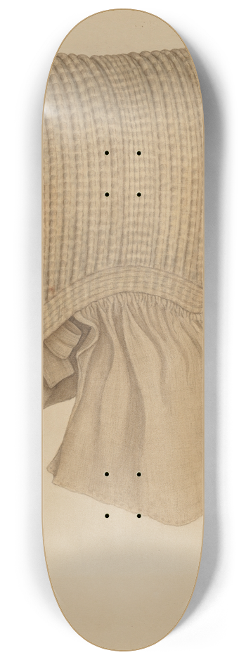 Eleanor Gausser - Quakers Baby Bonnet 8.25 inch art skate deck