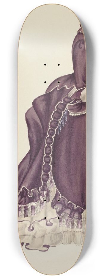 Eleanor Ruelos - Visiting Dress 8.25 inch art skate deck