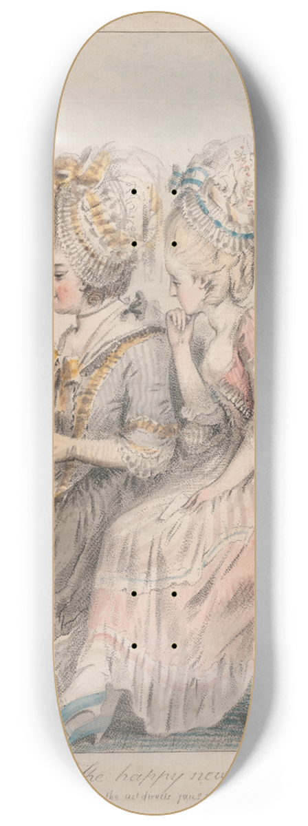 Elias Martin - The Happy News 8.25 inch art skate deck