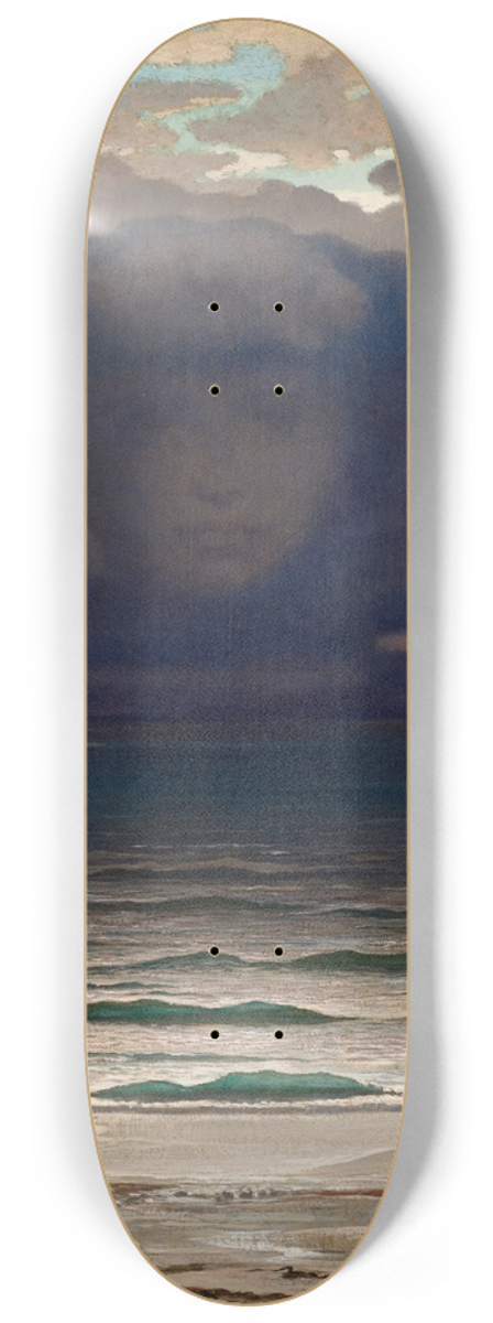 Elihu Vedder - Memory 8.25 inch art skate deck