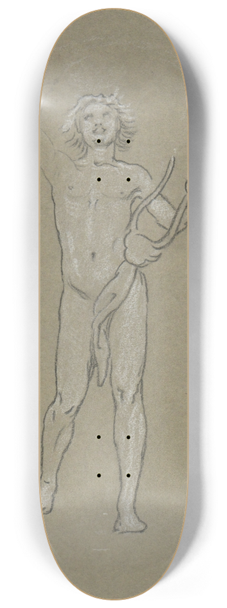 Elihu Vedder - Study forApollo 8.25 inch art skate deck