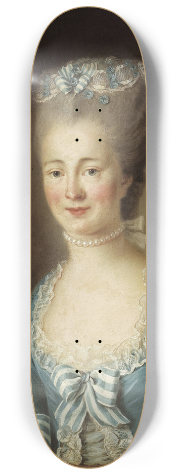 Elisabeth Louise Vige Le Brun - Portrait de jeune femme 8.25 inch art skate deck