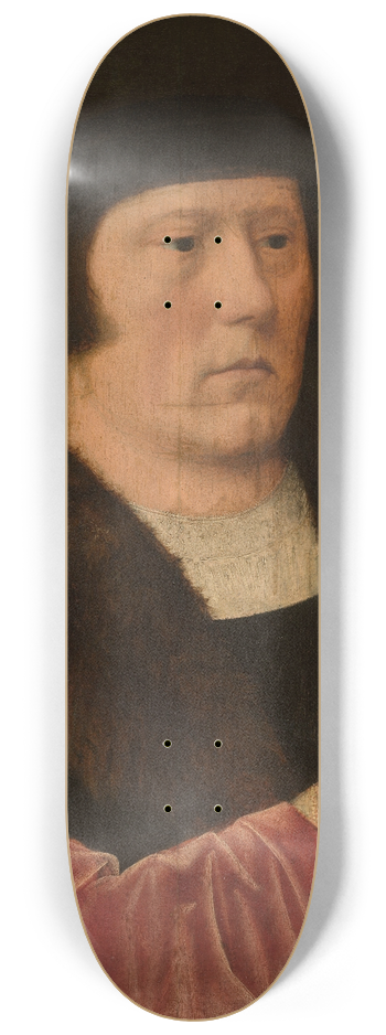 Albert Cornelis - Portrait of a Man 8.25 inch art skate deck