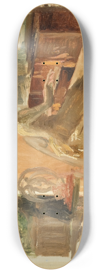 Albert Edelfelt - In the Drawing-room at Haiko 8.25 inch art skate deck
