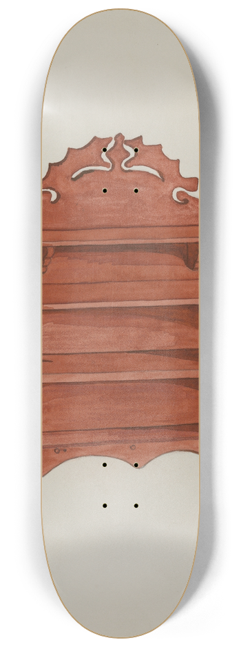 Ellen Duncan - Doll Furniture  Sideboard 8.25 inch art skate deck