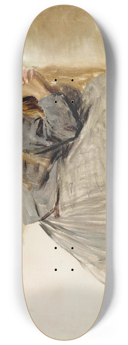 Albert Edelfelt - Mary Magdalene Kneeling, Study For The Christ And Mary Magdalene 8.25 inch art skate deck