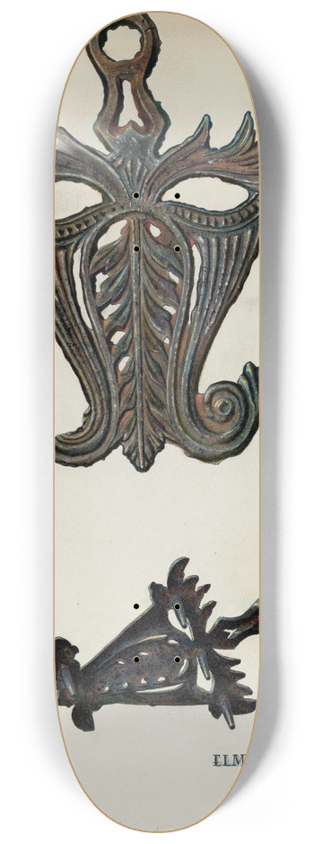 Elmer Weise - Flat Iron Stand 8.25 inch art skate deck