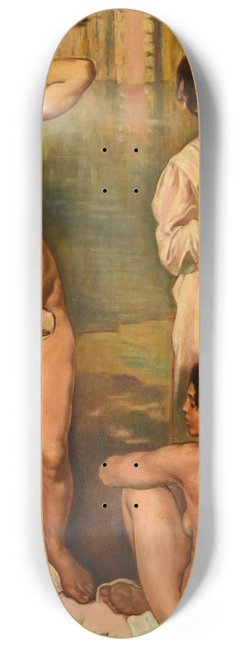 Emile Bernard - Femmes fellah au bain 8.25 inch art skate deck