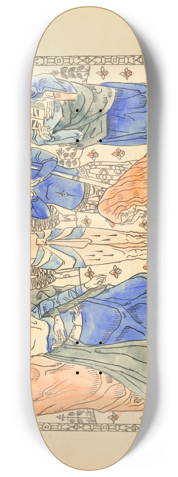 Emile Bernard - La Passion 8.25 inch art skate deck