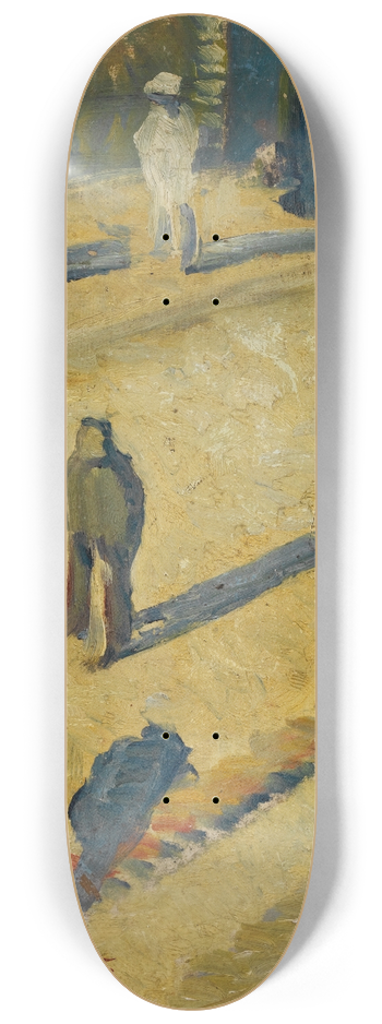 Emile Bernard - Scne De Rue 8.25 inch art skate deck