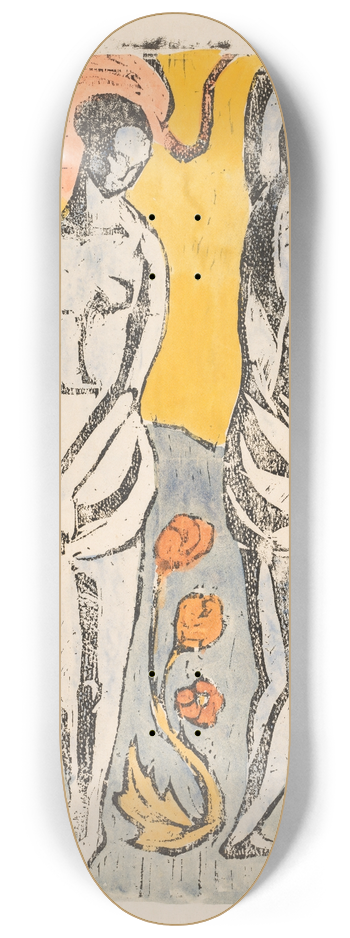 Emile Bernard - The Nymphs 8.25 inch art skate deck