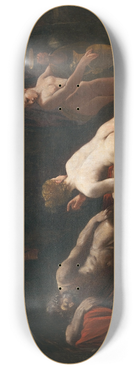 Emilian School - Lot and his Daughters 8.25 inch art skate deck