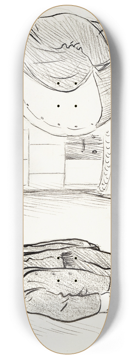 Albert Engstrm - Pelle from Smland 8.25 inch art skate deck