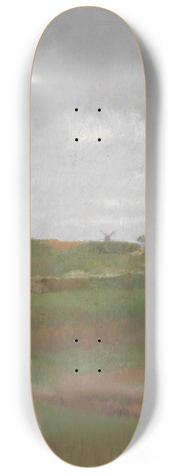 Emilie Mediz-Pelikan - Dnenlandschaft am Abend 8.25 inch art skate deck