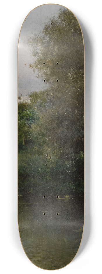 Emilio Snchez-Perrier - Stream (Rio Henares, Alcal) 8.25 inch art skate deck