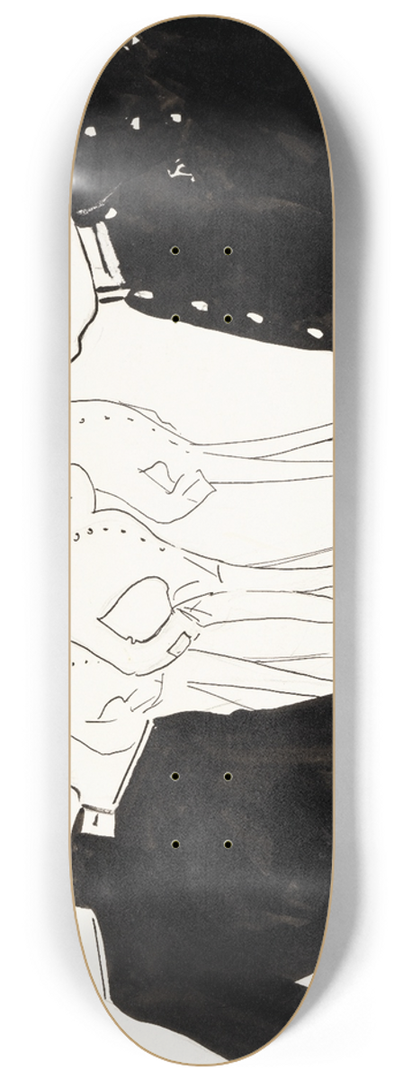 Albert Engstrm - The Sergeant 8.25 inch art skate deck