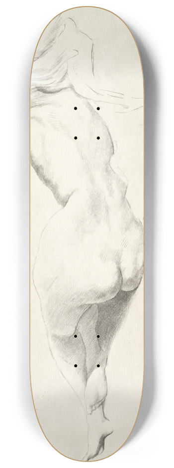 Emil Orlik - Reclining Model 8.25 inch art skate deck