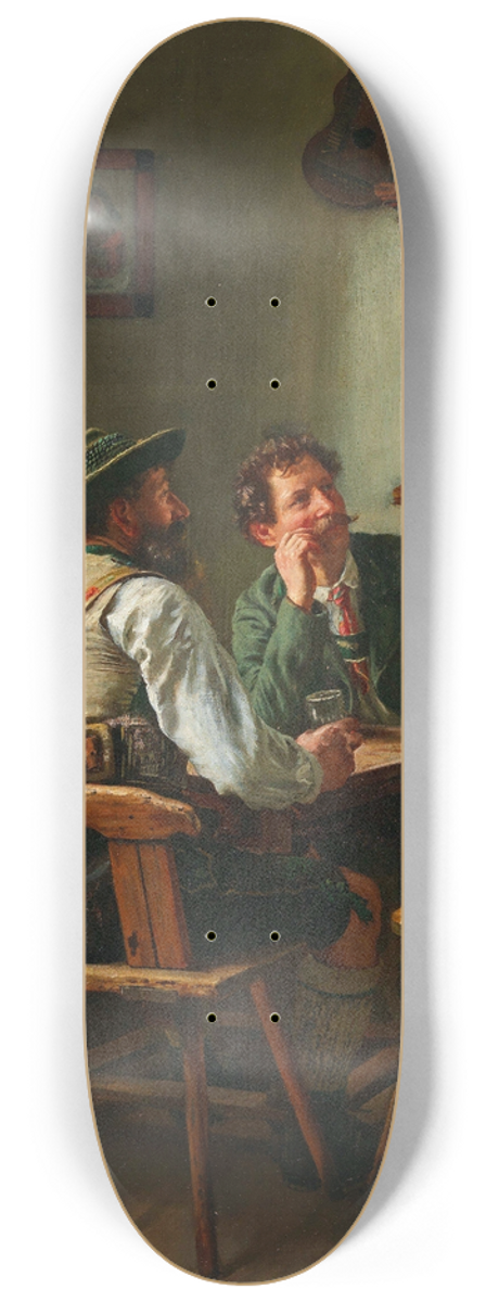 Emil Rau - At the Inn 8.25 inch art skate deck