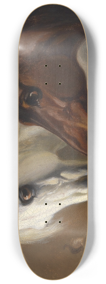 Emil Volkers - Zwei Pferdekpfe 8.25 inch art skate deck