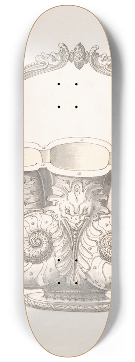 Erasmus Hornick - Design for a Bucket 8.25 inch art skate deck