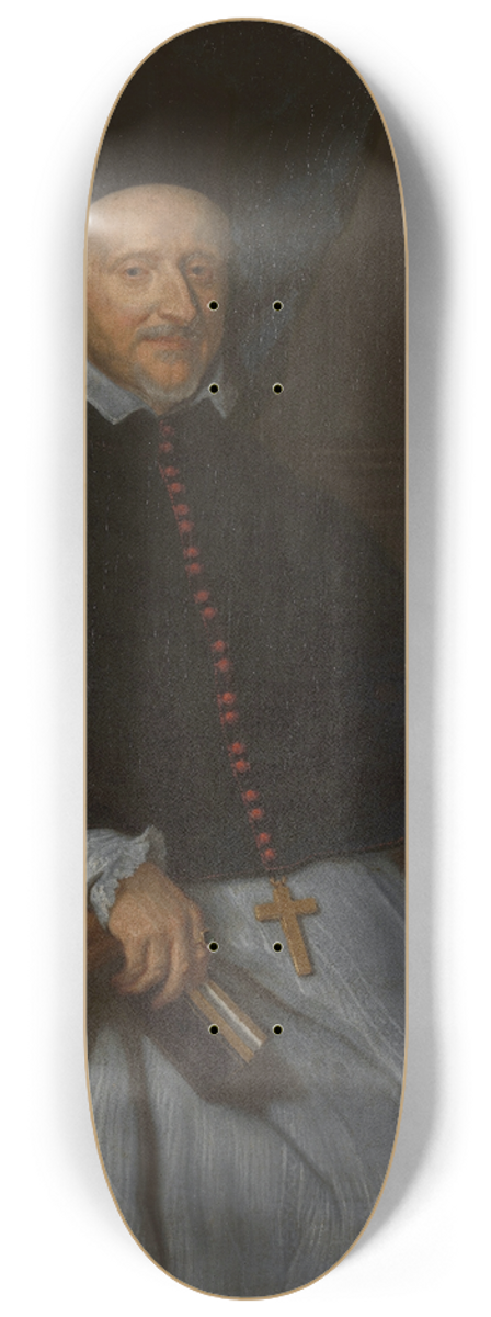 Erasmus Quellinus the younger - Gaspar Nemius, Bishop of Antwerp 8.25 inch art skate deck