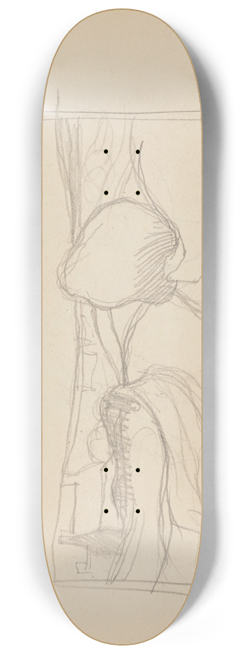 Eric Forbes-Robertson - tudes danimaux, de paysages et de modles 8.25 inch art skate deck