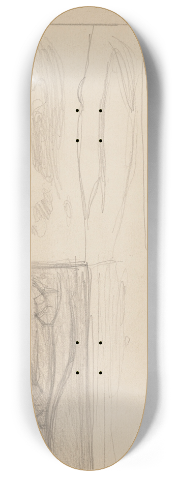 Eric Forbes-Robertson - tudes danimaux, de paysages et de modles 8.25 inch art skate deck