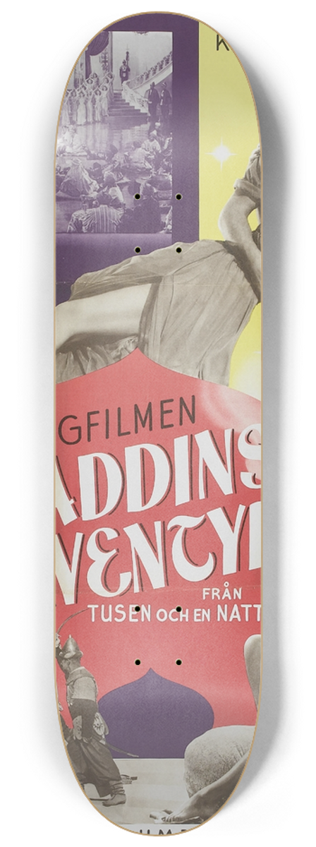 Eric Rohman - A Thousand and One Nights 8.25 inch art skate deck