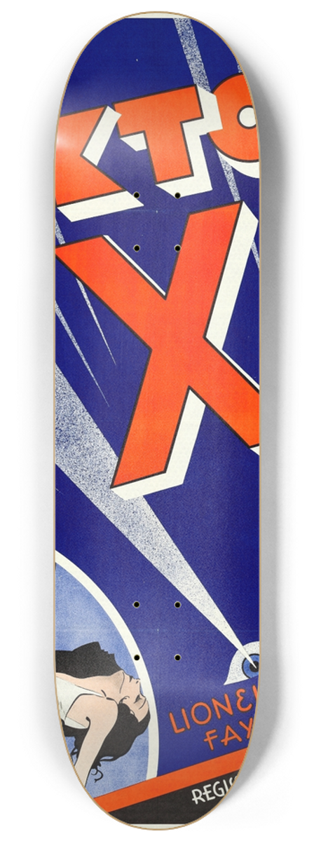 Eric Rohman - Doctor X 8.25 inch art skate deck
