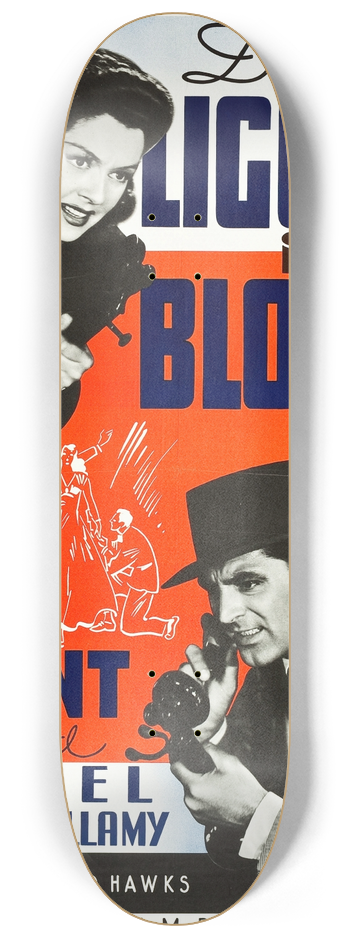 Eric Rohman - His Girl Friday 8.25 inch art skate deck