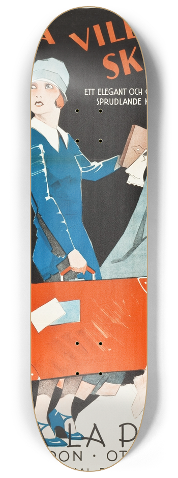 Eric Rohman - Silk Stockings 8.25 inch art skate deck