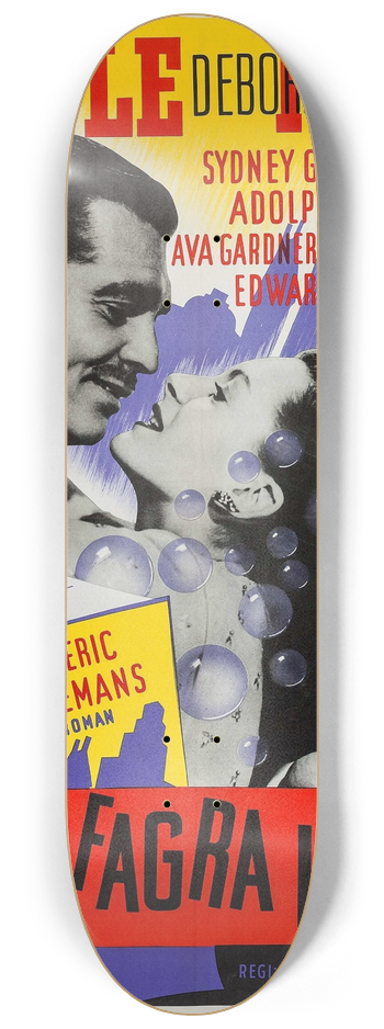 Eric Rohman - The Hucksters 8.25 inch art skate deck